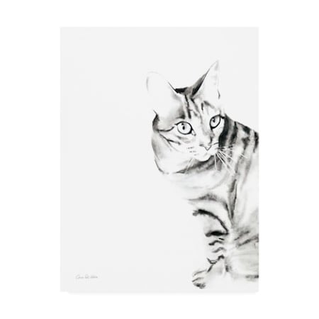 Aimee Del Valle 'Sadie The Cat' Canvas Art,24x32